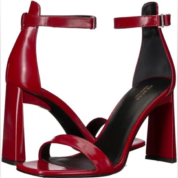 Via Spiga Shoes - Via Spiga Red Heeled Sandals